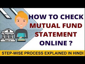 Mutual Fund Statement - Online Download