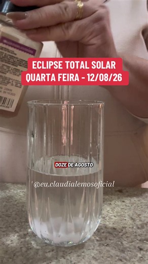 Você precisa fazer isso no dia 12/08/26, no dia do Eclipse Total Solar. #ritual #rituais #simpatia #simpatias #eclipsesolar