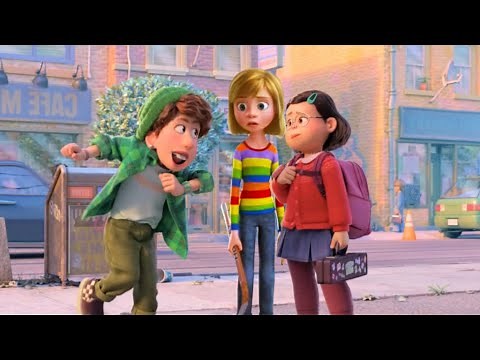 Riley meet Mei Lee and 4Town | Inside Out X Turning Red | Movie Crossover