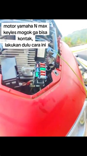 5.1K views · 75 reactions | Tutorial mengatasi motor Yamaha n max smart key remot nyala tapi motor gak bisa di hidupkan | Mekanik Motor | Facebook