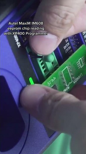 #shorts How to read eeprom chip with Autel IM608 + XP400 programmer?
