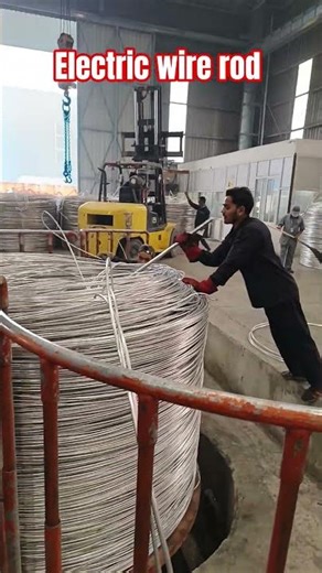 How to process electric wire rod #ccr #shorts #reels