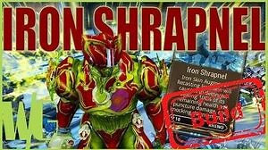 Warframe Mods - IRON SHRAPNEL AUGMENT Rhino Prime - update 16.8