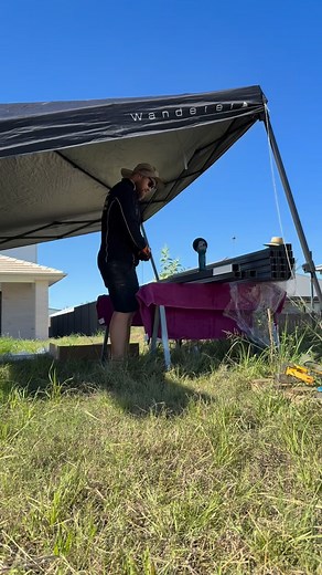 Another one done ✅ Today we finished a Colorbond fence in White Rock — sawtooth style in Ironstone. Stepped it down perfectly with the retaining wall and sloped the end to match the client’s request 👌 #JCFencing #ColorbondFencing #Ironstone #WhiteRock #fyu | J.C Fencing & Outdoor