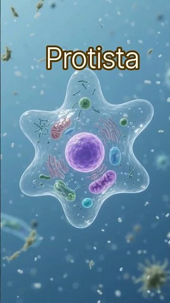 Protista: Cell Structure & Binary Fission Explained #science #biology #neet #cbse