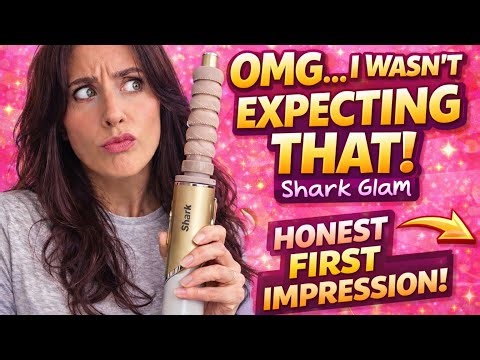 Pro Hairstylist Tries Shark Glam | Honest First Impression & Review