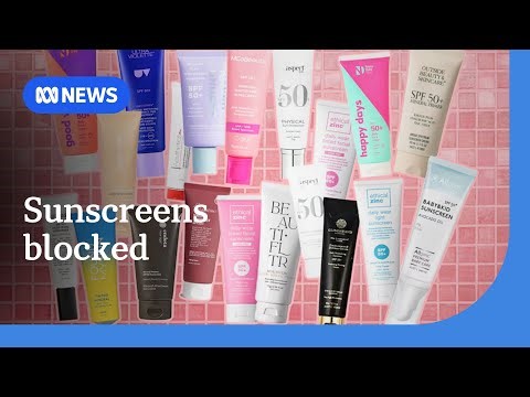 Australian sunscreen maker at centre of recalls blocked by US regulator | ABC NEWS