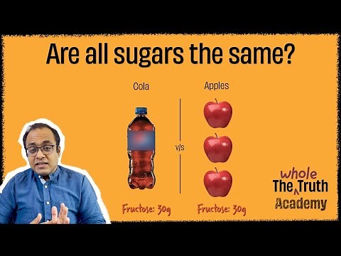 Are all Sugars the Same? | Is fruit sugar bad for you? | The Whole Truth Academy