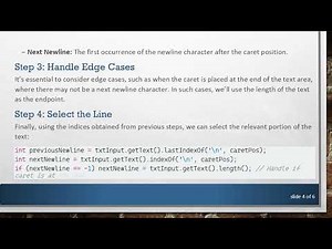 How to Select a Single Line of Text in JavaFX TextArea with Caret Position