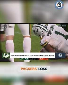 Micah Parsons Injury: Packers Star's Season OVER! #shorts