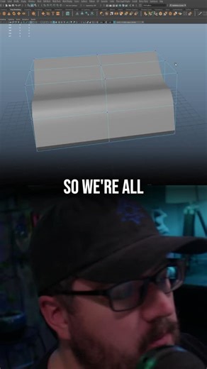 Cryptic Visionary on Instagram: "Using Lattice Deformers in Maya on sections of an object instead of the entire model #maya #tutorial #quicktips #modeling #3dart"