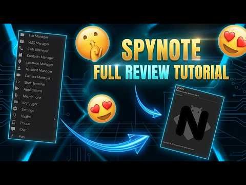 SpyNote(RAT) Full Review Tutorial - Gain Access on Any Android - SpyNote Tutorial