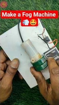 Make a Fog Machine 🤩🤩🤩 #shorts #technical #technology #mechanic