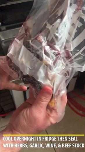 How to Cook a Deer Shank! 🦌 Find the full recipe on our website. #shorts