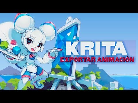 KRITA |RENDERIZAR EN VÍDEO | ULTIMO TUTORIAL