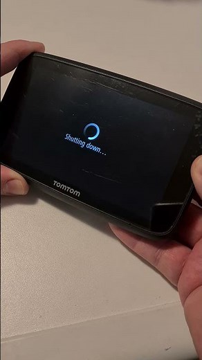How to do a soft reset on a TomTom satnav