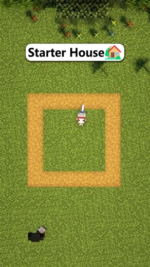 1.1K views | Minecraft Easy Starter House | design by hiboukyt -Follow me for more Tutorial Minecraft❤️ • Save this video and share at friends✨ -If you see this your the BEST  ___________________________________________________ #minecraft #minecraftbuild #minecraftturorial #minecraftinspiration #minecraftredstone #minecraftbuilding #minecraftdaily #minecraftideas #minecraft #minecrafthouse #minecraftonly #minecrafthacks #minecrafter #humoky | Craft Universe | Facebook