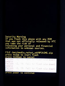 Factory Reset bei vergessenem Entsperrmuster (HTC One M9)