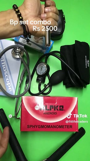 #blood pressure checking machine #manual Bp set #medical student #doctor nurse #bp cuff stethoscope digital thermometer pen torch