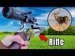 Deer Hunting with a Revolver Rifle!