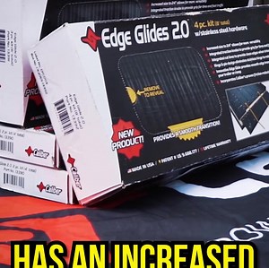 CALIBER EDGE GLIDES - EASILY TRANSFER FROM THE GROUND TO YOUR TRAILER DOOR WITHOUT GETTING HUNG UP // AVOID SNOW AND ICE BUILD UP IN YOUR DOOR HINGES. | Caliber