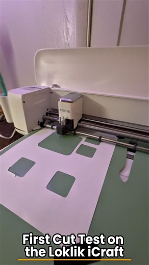 First Cut Test on the Loklik iCraft