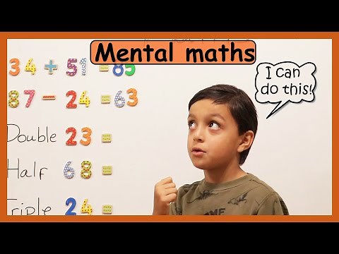 Mental maths | Add and subtract numbers | Half and double numbers | Maths with Nile