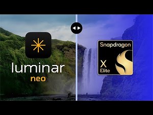 Luminar Neo on Snapdragon X Elite and X Plus