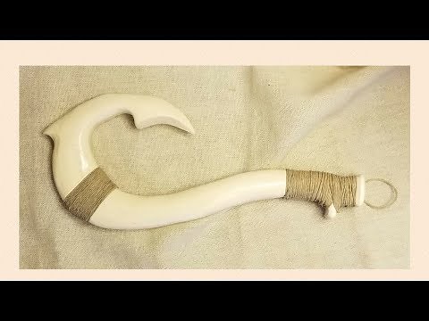How to make a Polynesian Maui Mini Fish Hook