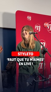 10K views · 167 reactions | Styleto était en direct ce matin dans le MRadio Réveil en direct de Lyon à L'ISEGCOM ! 殺 Elle a profité de ce passage pour nous offrir 'Faut que tu m'aimes' en live !  Retrouver dès maintenant le podcast sur notre site MRadio.fr !  | M Radio | Facebook