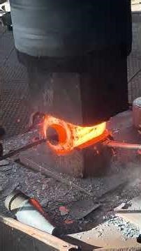 Inside the factory Slow Motion Forging Ring Process – Pure Engineering Beauty! #process #forging