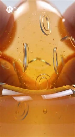 脳に溶ける。仮想世界の「デジタル・ハニー」スクイーズが超ねっとり低反発でヤバい 🍯👾 Squeezing Digital Honey! 🍯👾 Cyber-Amber Squishy ASMR.