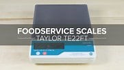 Taylor TE22FT Digital Scale Features | WebstaurantStore