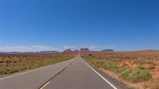 217K views · 7.4K reactions | U.S. Route 163. Forrest Gump Point. Monument Valley. | Just Drive America | Facebook