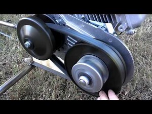 Azusa Go Kart + Harbor Freight 212cc engine + Comet torque converter