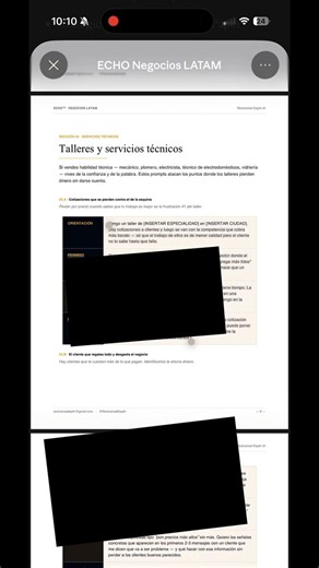 Miren con atención lo que ocurre en este vídeo:No hay edición mágica.No hay trucos.No hay un consultor escribiendo respuestas durante horas detrás de la pantalla.Hay una persona normal.Una cuenta normal de ChatGPT.Y los mismos documentos que ustedes pueden tener en su teléfono.En menos de minuto y medio utilizamos la misma metodología para tres negocios completamente distintos:🌊 Talleres y servicios técnicos🌊Tienda de barrio en San Pedro Sula🌊Cafetería en Santo DomingoY observen algo importan