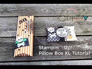 Pillow Box XL mit Stampin´ Up! Thinlits (HD)