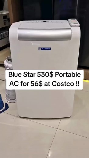 Costco Portable AC Deal: Blue Star $530 for $56