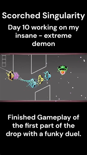 Day 10 of Making a Demon. Scorched Singularity. #fe2communitymaps #roblox #geometrydash #demon #gd