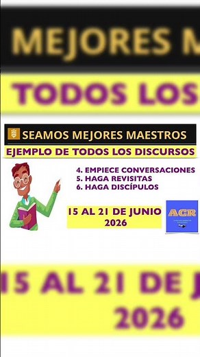 LET'S BE BETTER TEACHERS / EXAMPLE OF ALL ASSIGNMENTS / JUNE 15-21, 2026.
