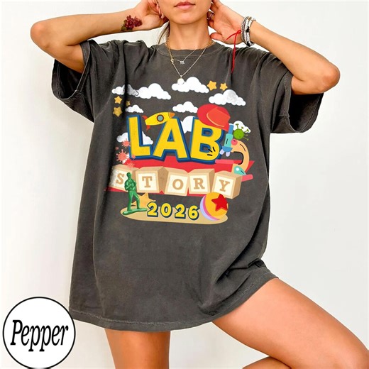 Lab Story 2026 Shirt, Medical Laboratory Week Scientist Tee, Toy Movie Inspired Lab Tech Gift, Funny Clinical Laboratory Professional Top - Etsy