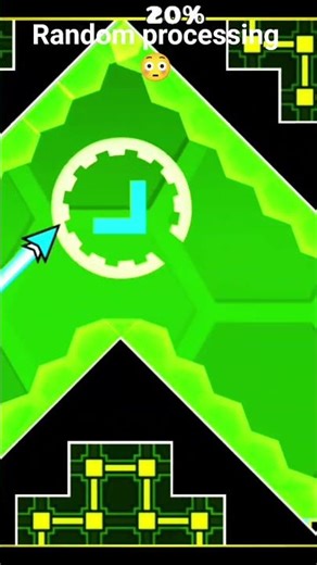 random processing 😳 #geometrydash