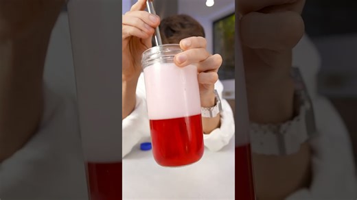 Making boba out of gummy bears at home for first time