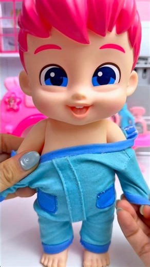 ASMR Toy Unboxing Bebefinn Washing Machine Set | Satisfying Toy Play with PyPy #shorts