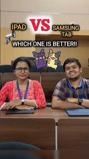iPad vs Samsung tablet: which one is better!! #ipad #samsung #mbbs #neet #aiims #mbbsstudent #medico