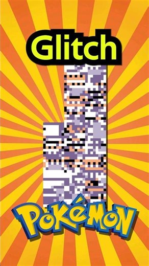 Der MissingNo Glitch aus Pokémon Rot und Blau