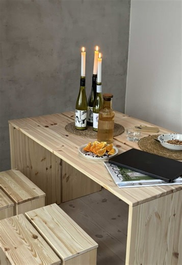 Why have one function when you can have three? 👀 #karupdesign #diningtable #3in1table #homeinspo #smartliving