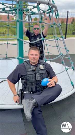 Balancing acts? Football skills? Our officers are ready for it all! Get set for an action-packed night at Hanging with Heroes! Join the Wentzville Police Department on Wednesday, Sept. 17, from 4-6 p.m. at Heartland Park for a night filled with laughter, giveaways and some much-needed playground time! For more information about this event, visit www.wentzvillemo.gov/CommunityPrograms. #WentzvillePD #HangingWithHeroes | City of Wentzville MO – Government