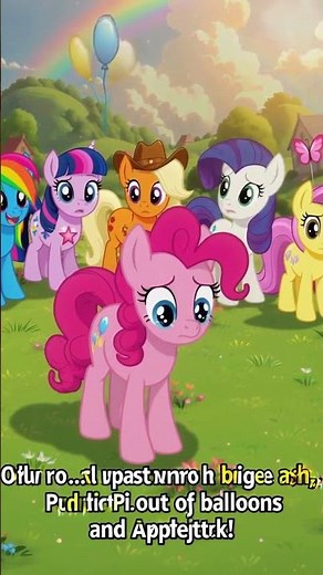 “Pinkie Pie Ran Out of Balloons! 🌈 Friends Help Her — My Little Pony”