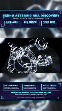 NASA Confirms Bennu Contains Every Building Block of Life